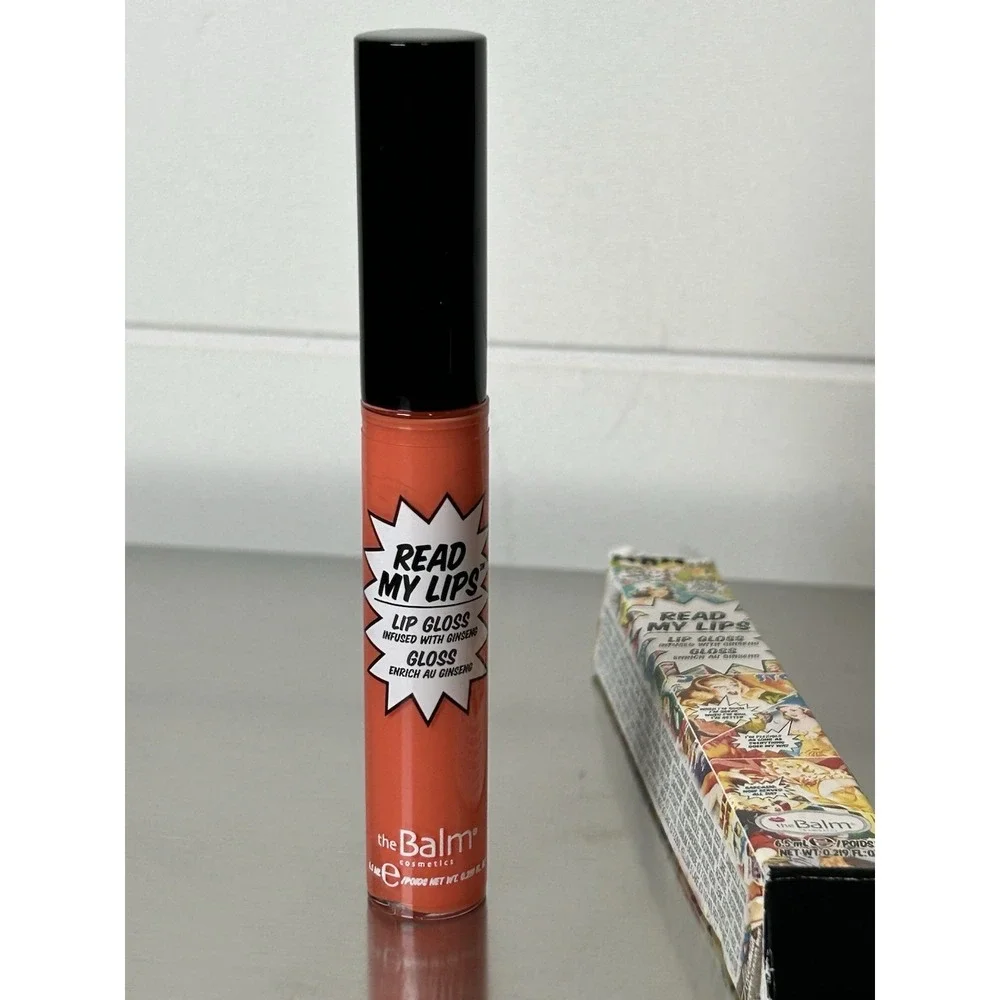 The Balm Read My Lips Lip Gloss Infused with Ginseng, 0.219 oz. - POP - NEW‎